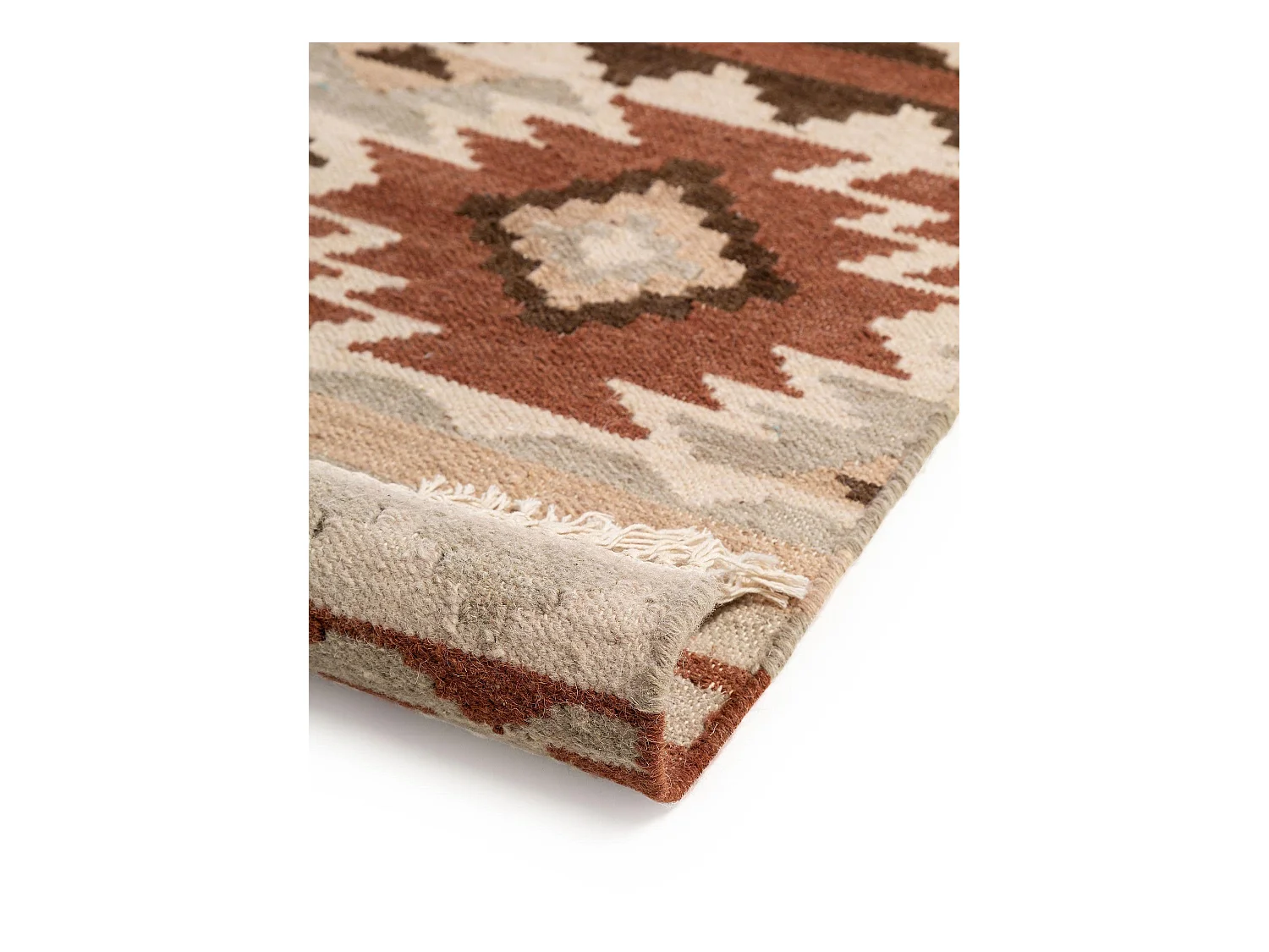 Kelim tissé à la main Zohra Multicouleur 70x140 cm