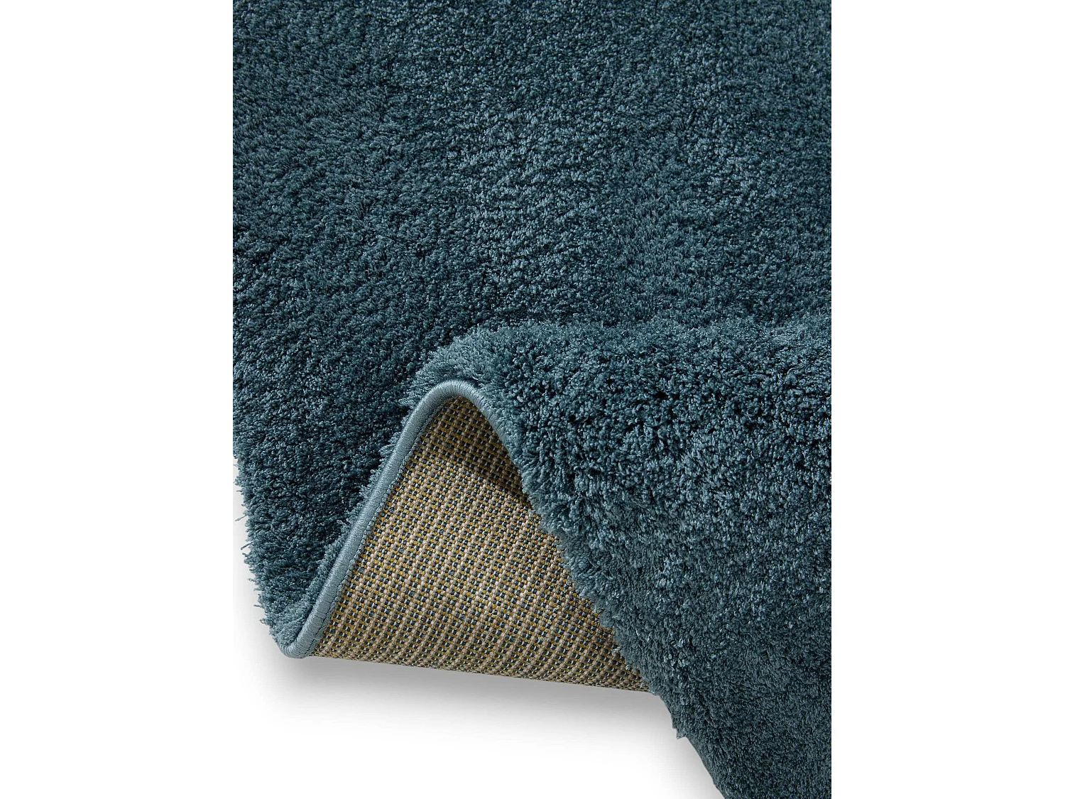 Tapis à poils longs Soda Bleu foncé 120x170 cm