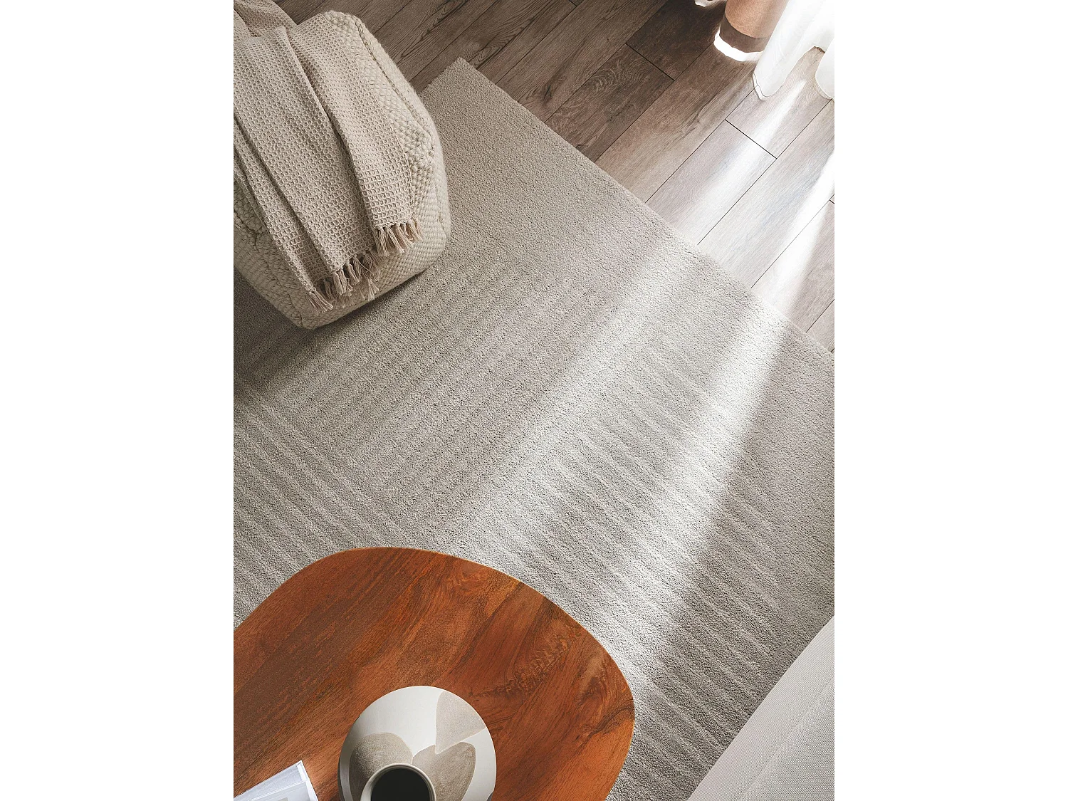 Tapis Tacoma Gris clair 160x230 cm