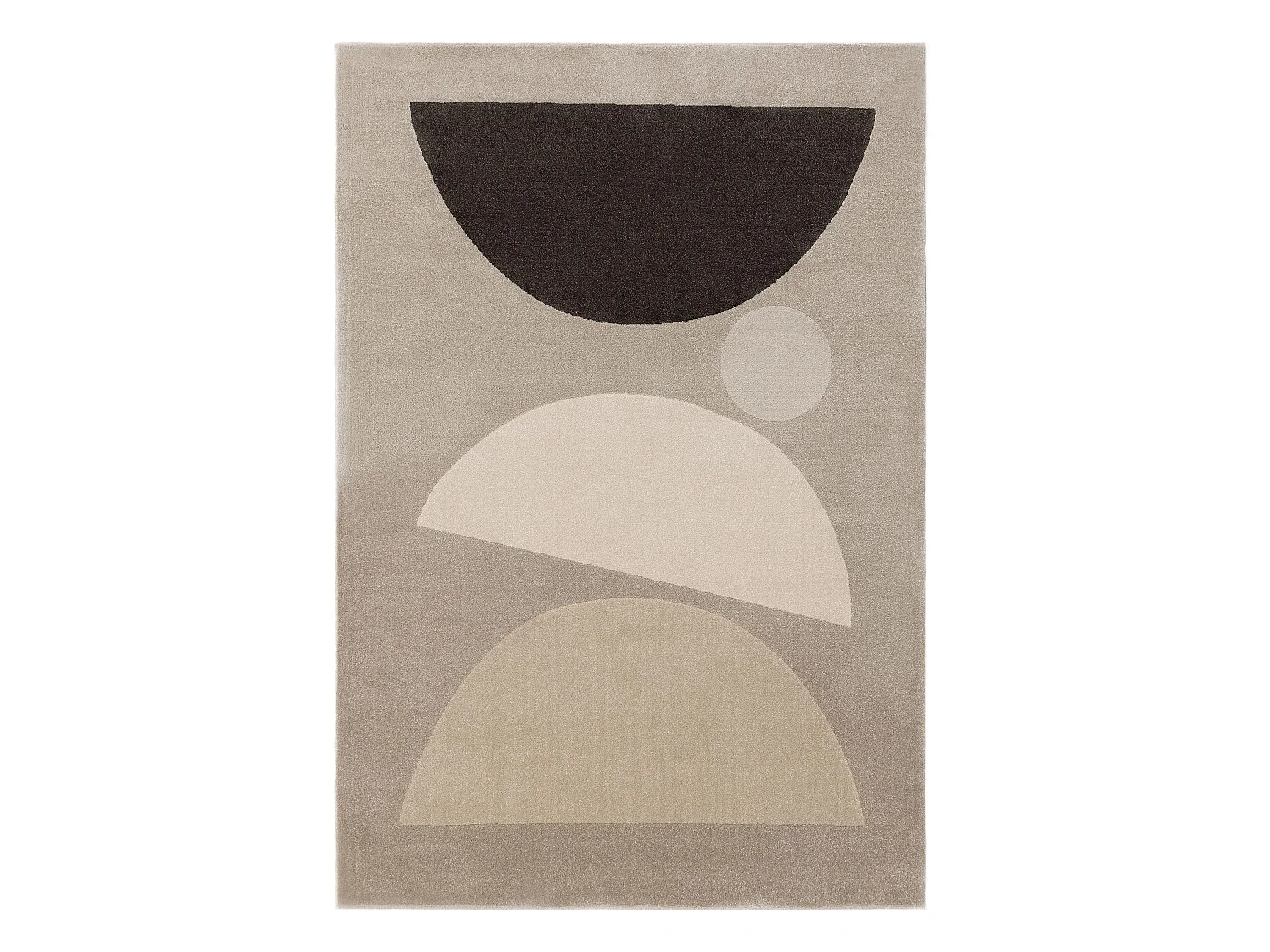 Tapis Ida Crème/Anthracite 200x290 cm