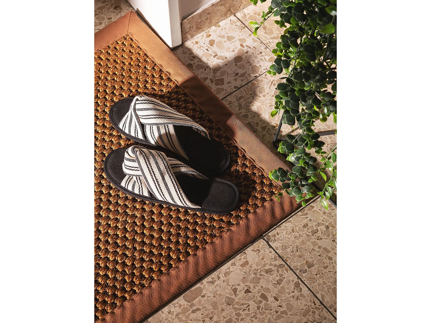 Paillasson Greta Marron clair 40x60 cm