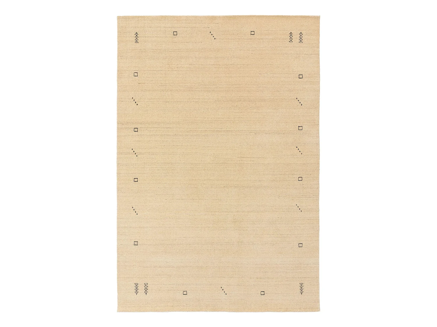 Tapis de laine Jamal Crème 120x170 cm