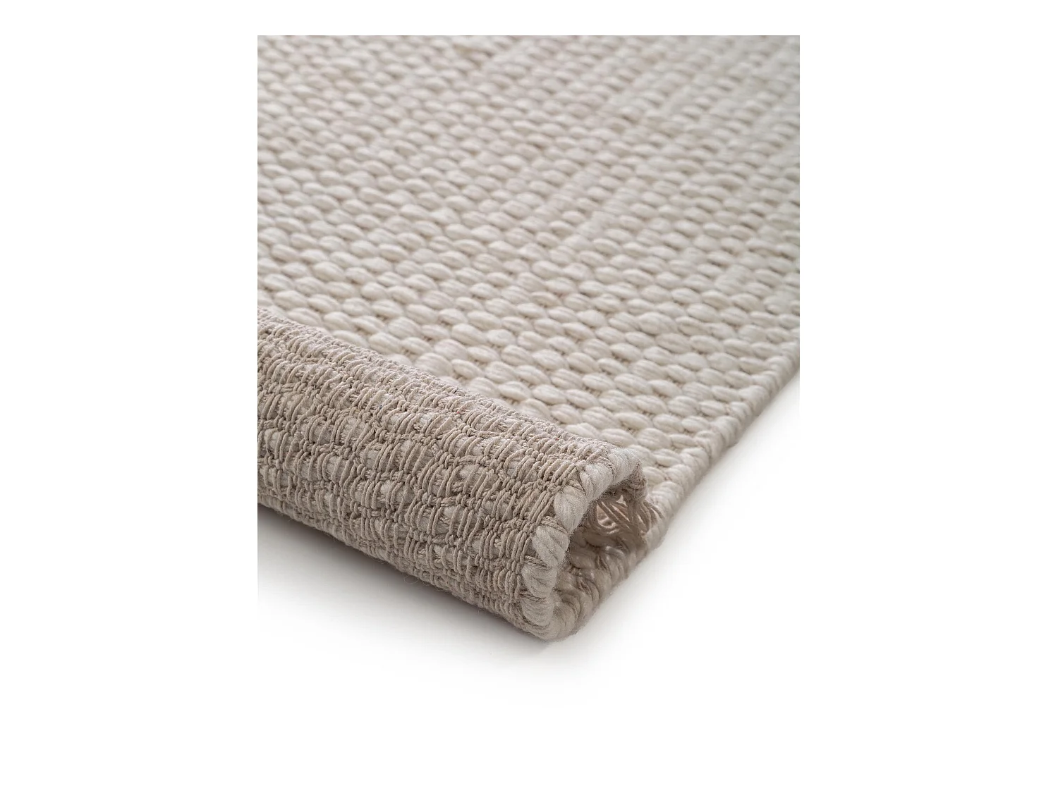 Tapis de laine Lana Crème 70x200 cm