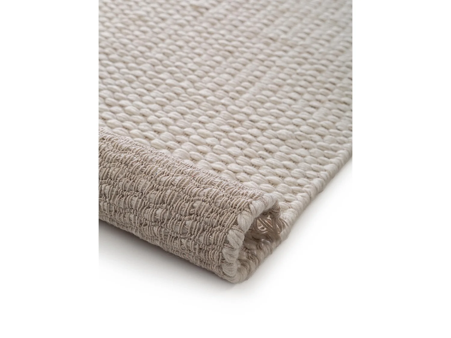 Tapis de laine Lana Crème 70x200 cm