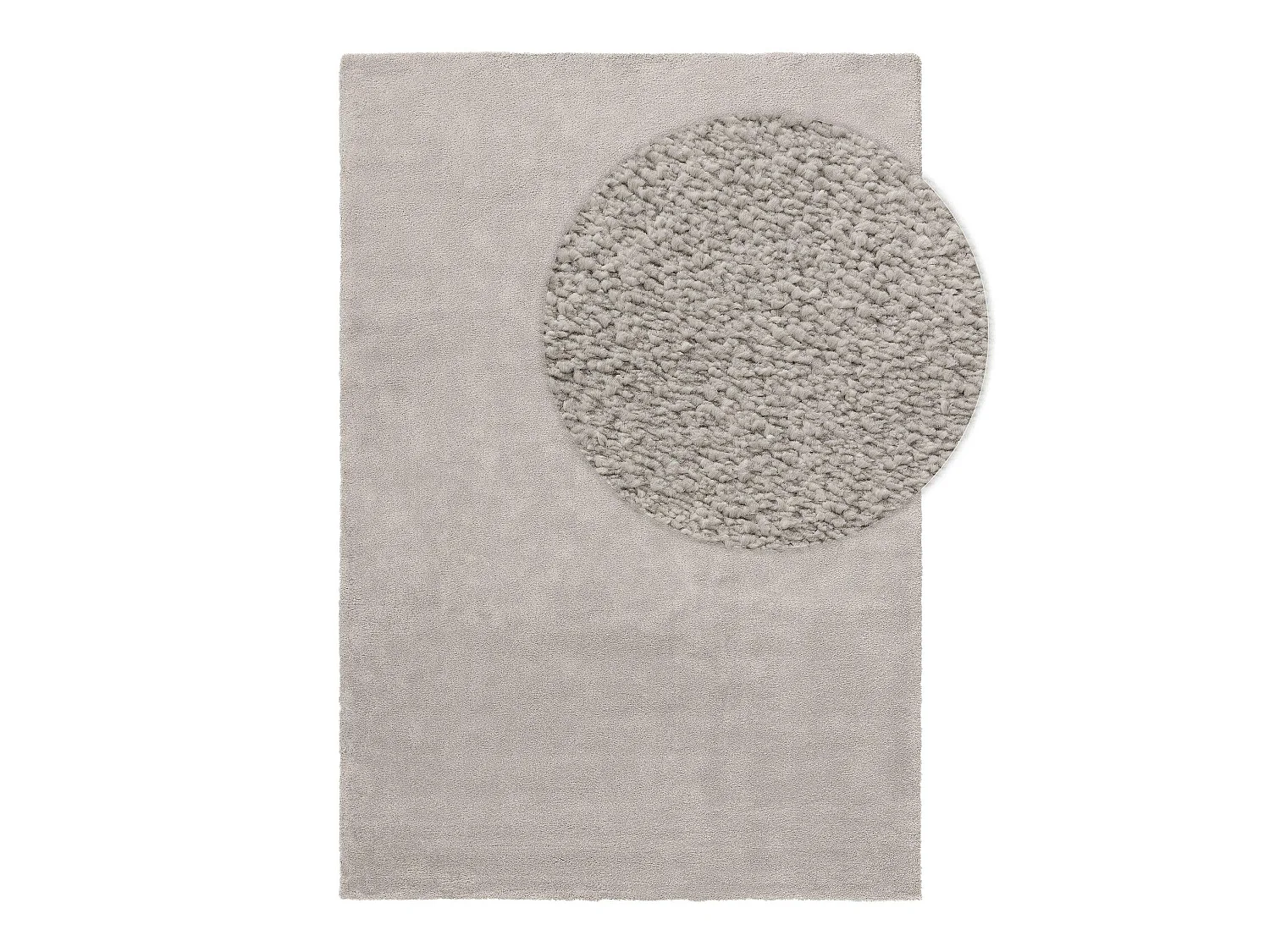 Tapis Tacoma Gris clair 240x340 cm
