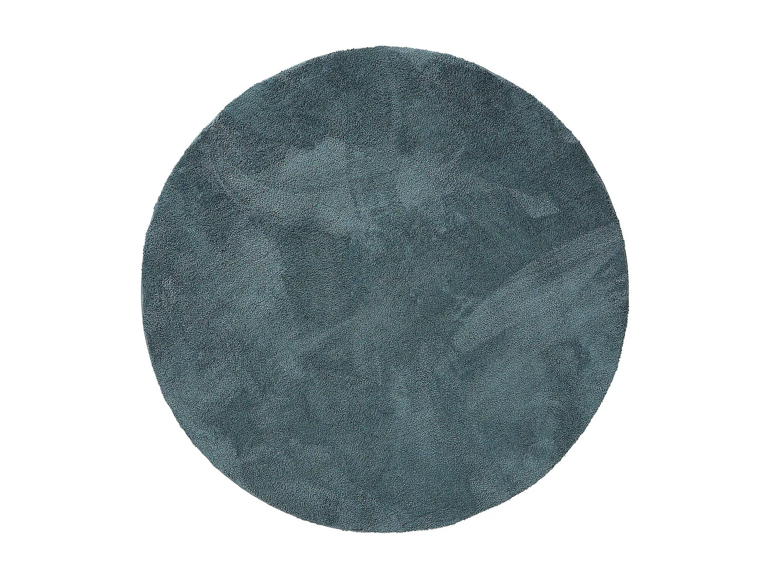 Tapis à poils longs Soda Bleu foncé ø 200 cm rond