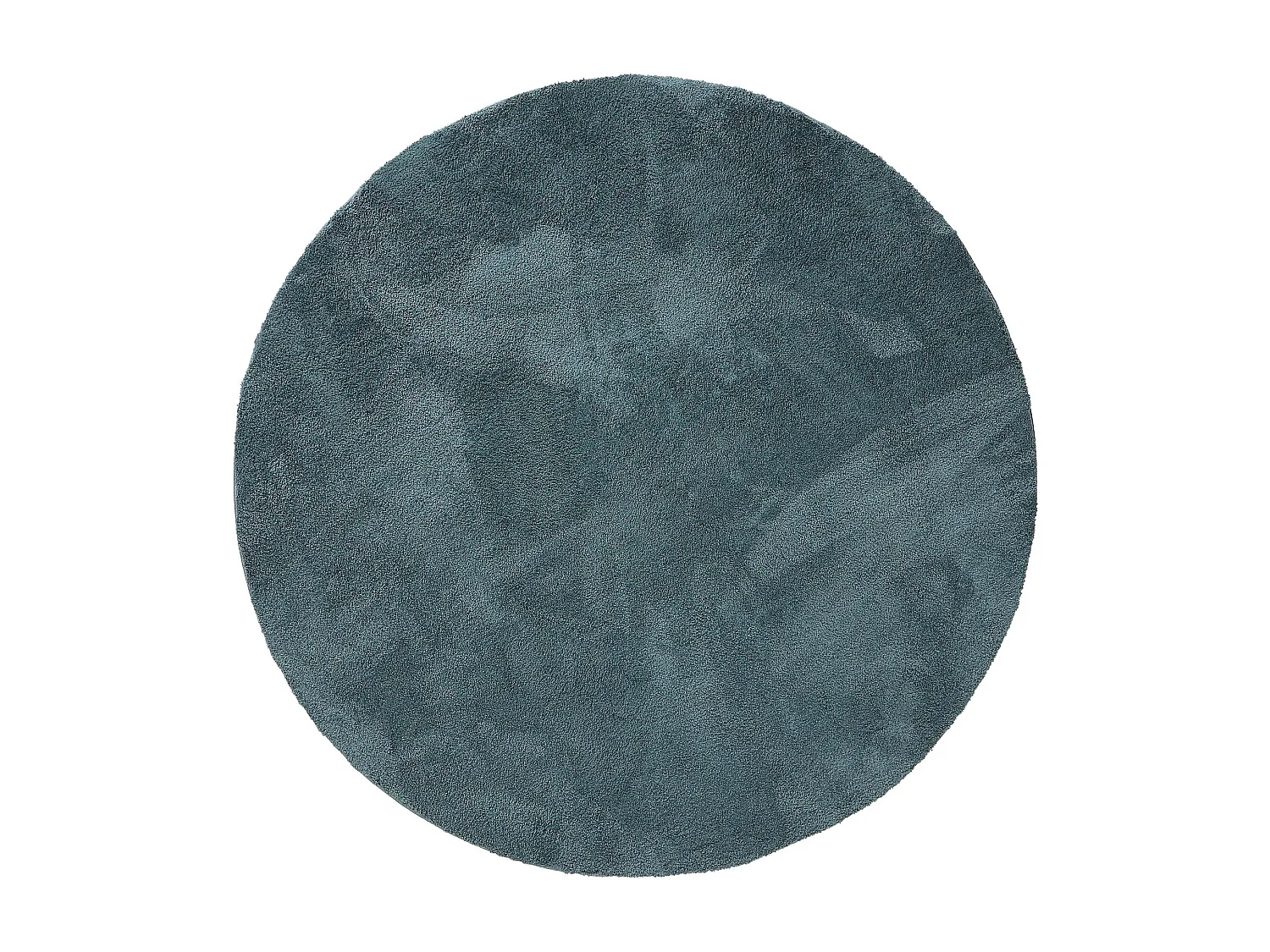Tapis à poils longs Soda Bleu foncé ø 200 cm rond