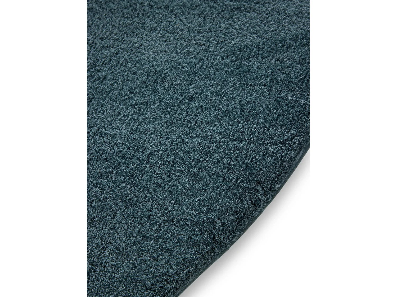 Tapis à poils longs Soda Bleu foncé ø 200 cm rond