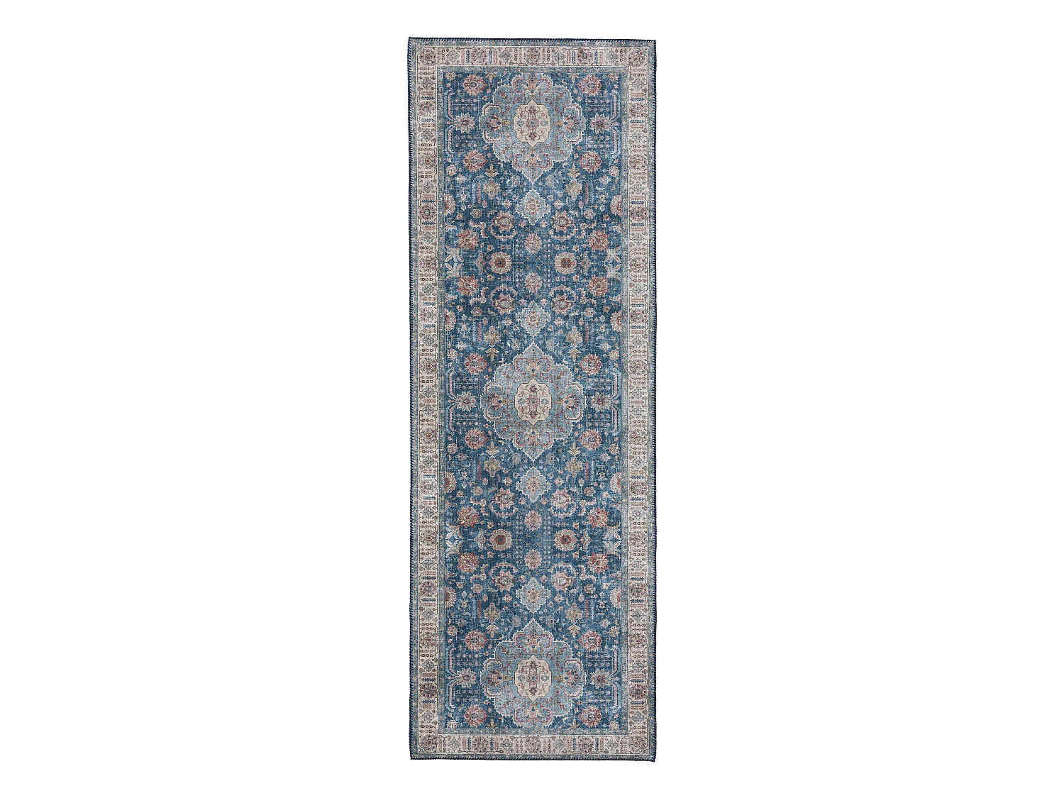 Tapis de couloir Laury Bleu 80x240 cm