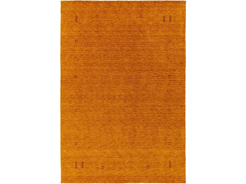 Tapis de laine Jamal Jaune 250x350 cm