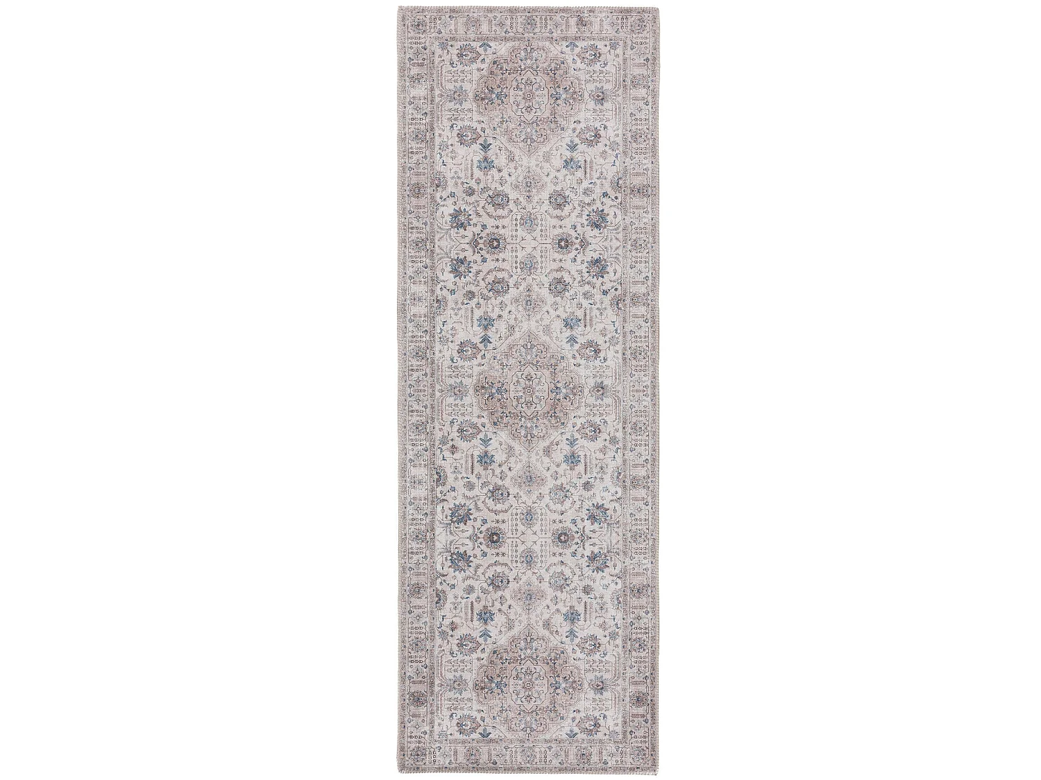 Tapis de couloir Laury Beige 80x240 cm