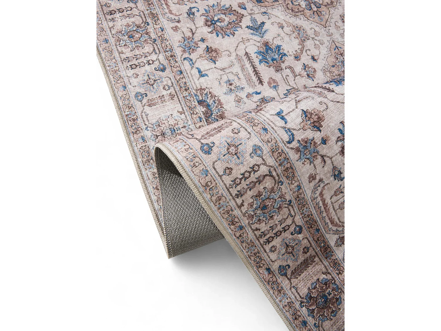 Tapis de couloir Laury Beige 80x240 cm