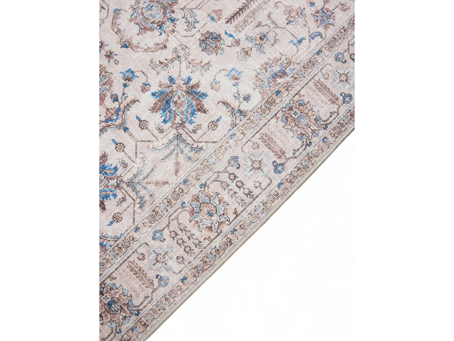 Tapis de couloir Laury Beige 80x240 cm