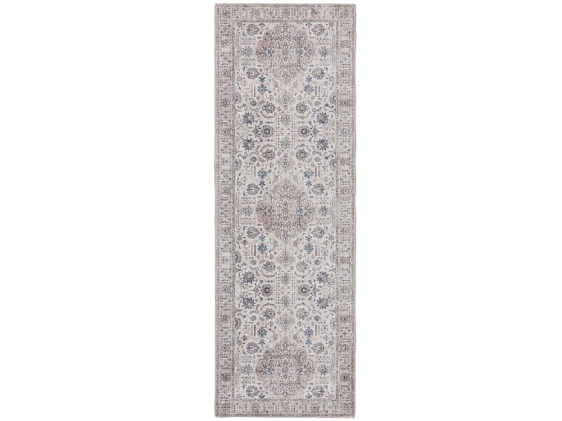 Tapis de couloir Laury Beige 80x240 cm