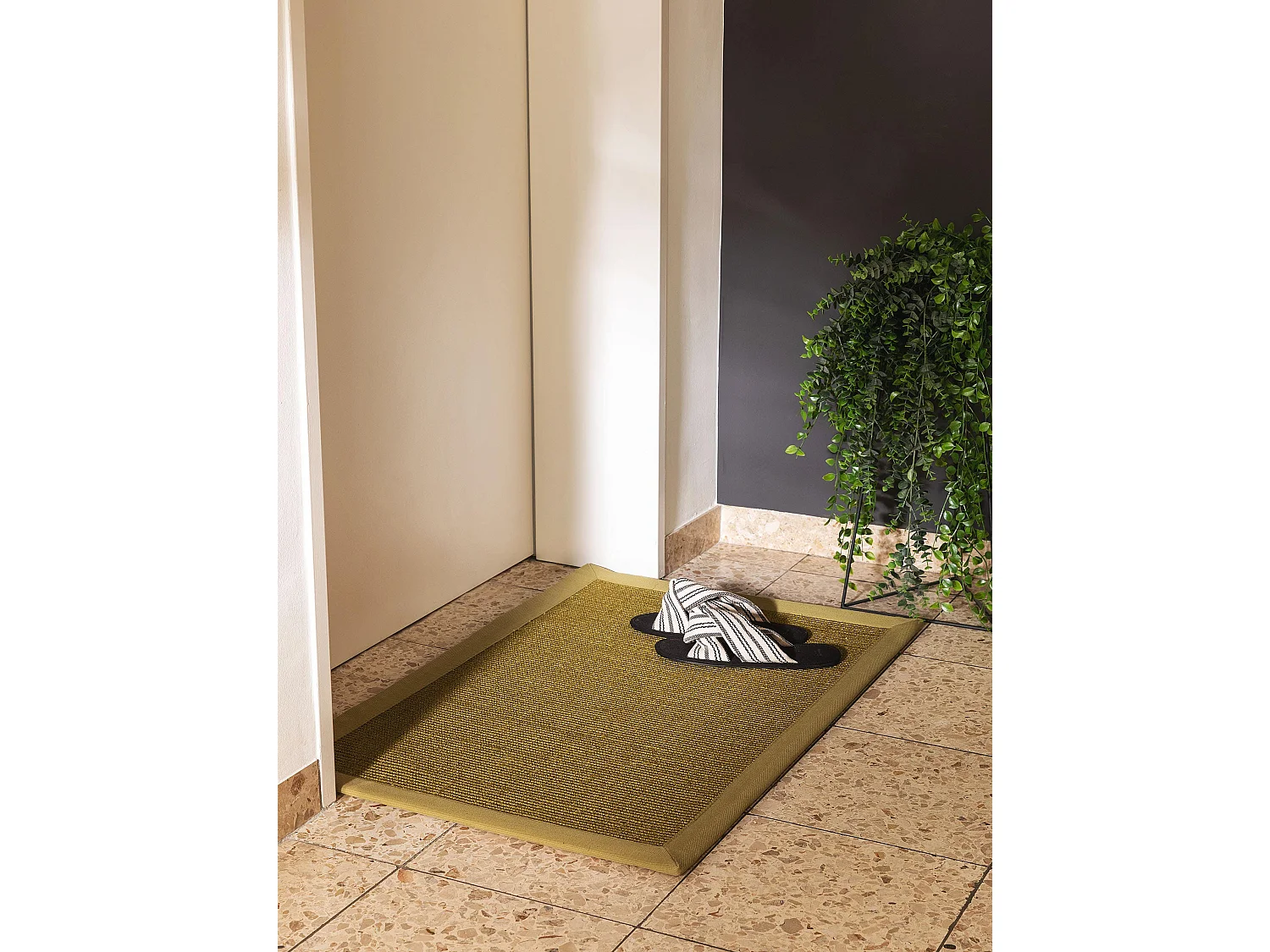 Paillasson Sana Vert 40x60 cm