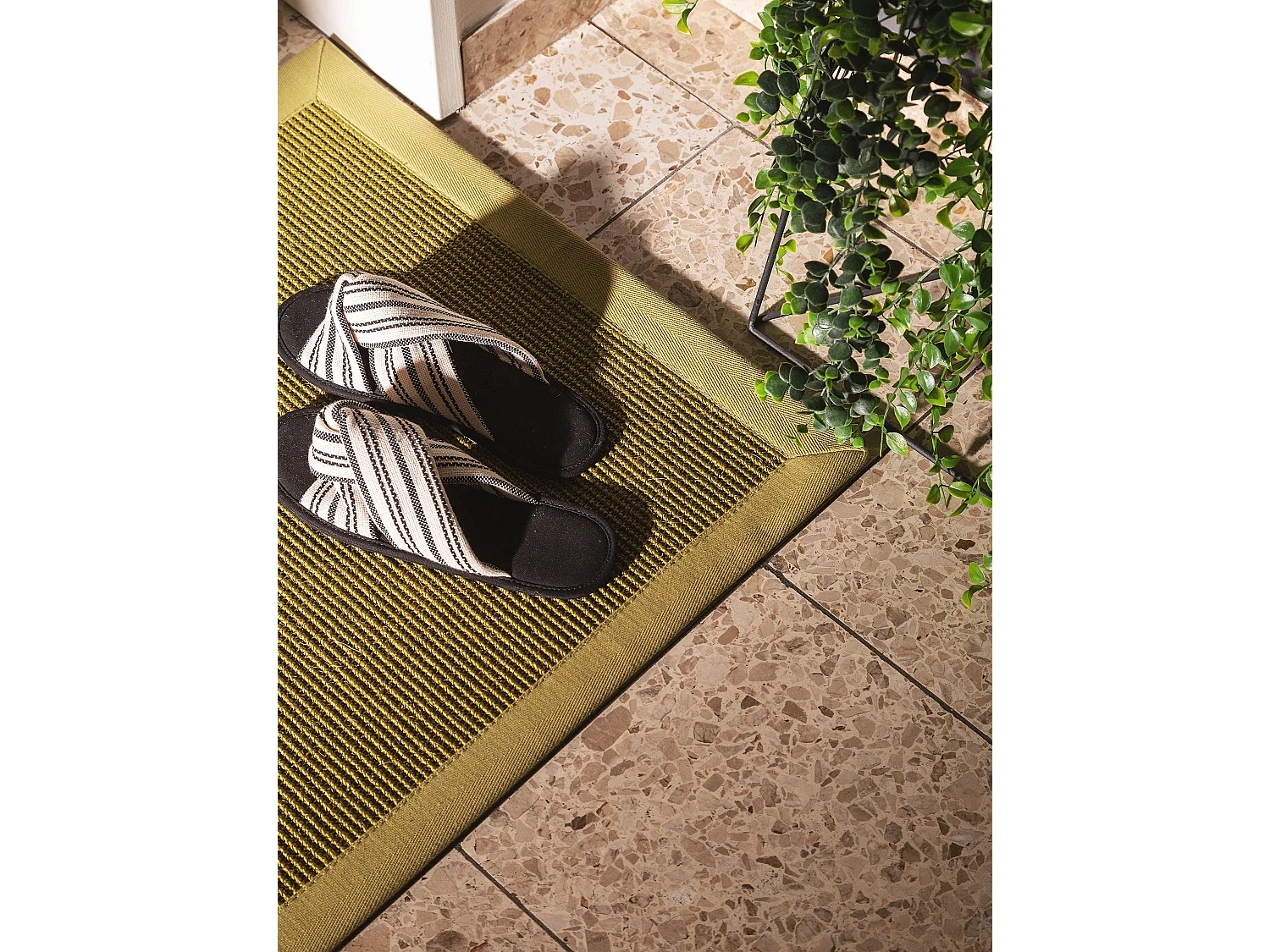 Paillasson Sana Vert 40x60 cm