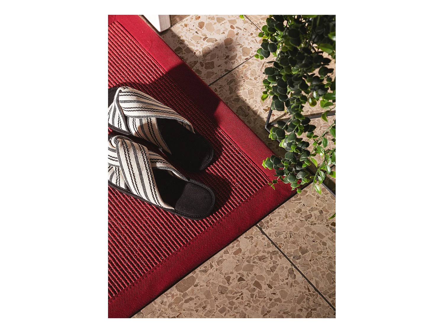 Paillasson Sana Rouge 60x90 cm
