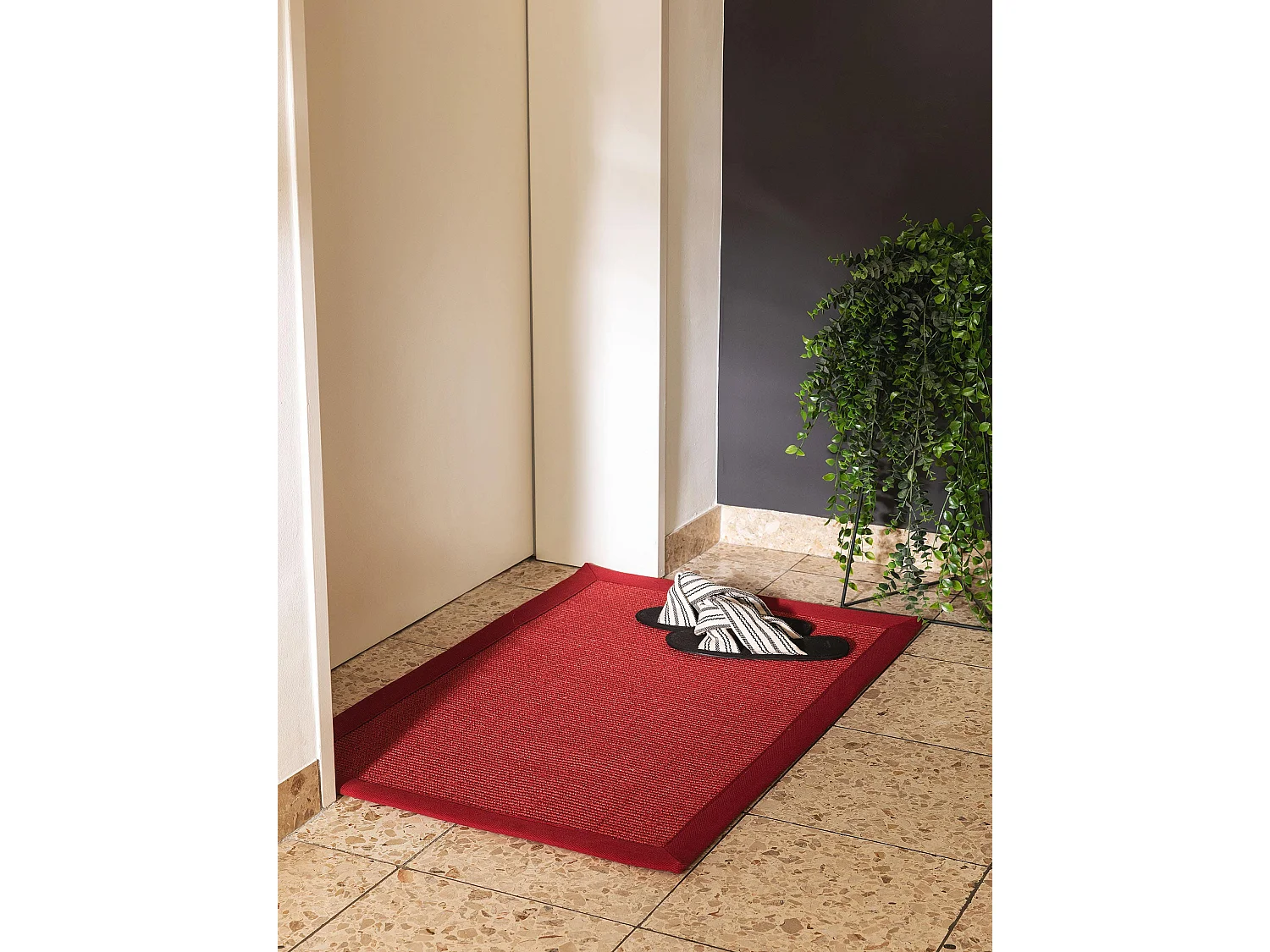 Paillasson Sana Rouge 60x90 cm