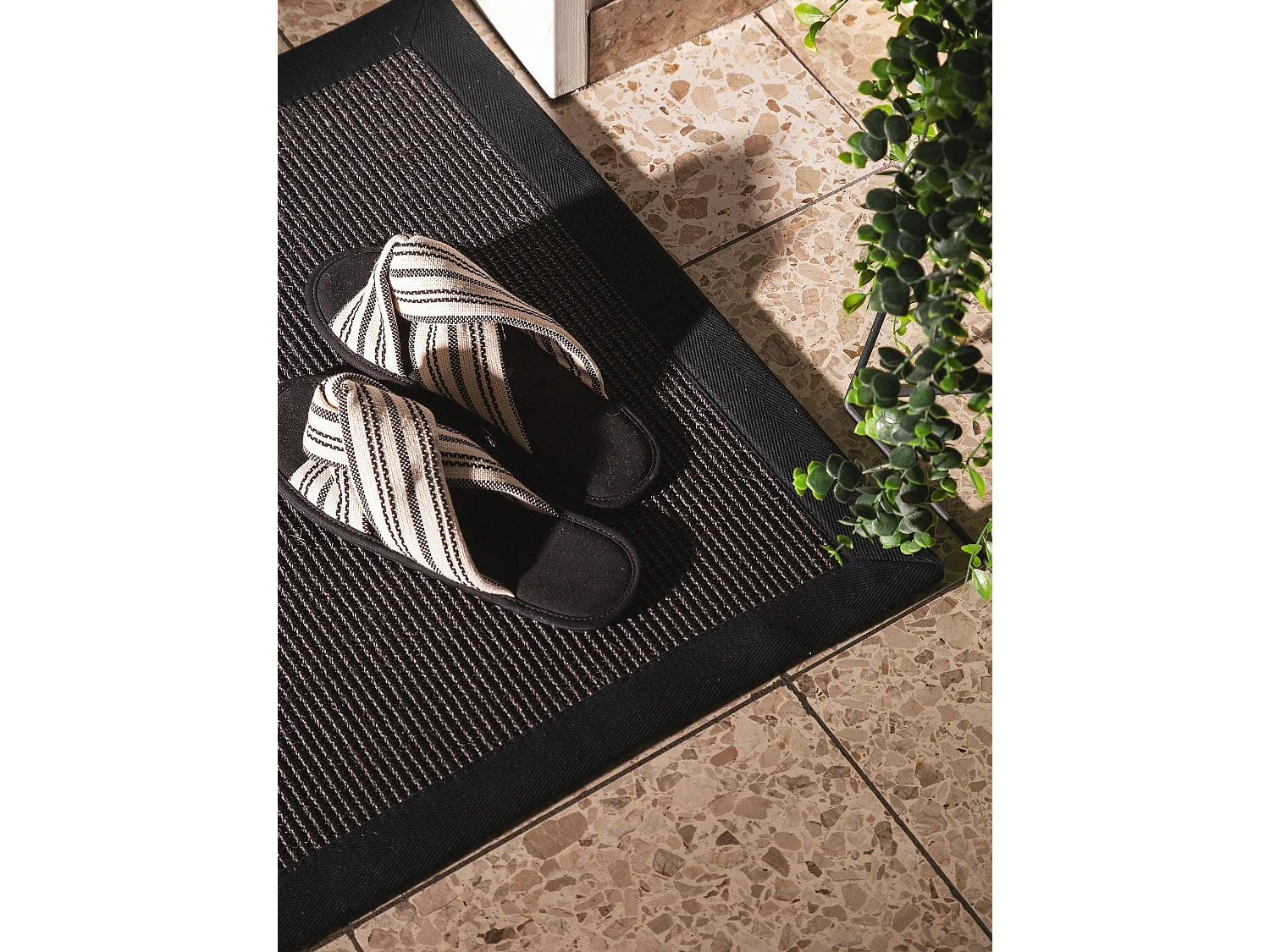 Paillasson Sana Noir 60x90 cm