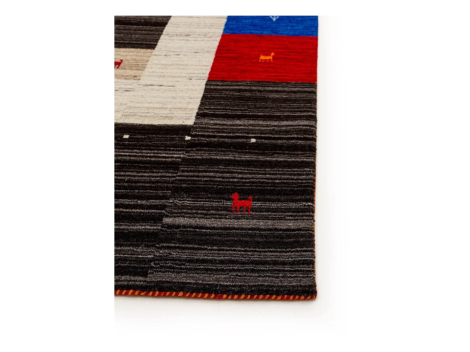 Tapis de laine Jamal Multicouleur 160x230 cm