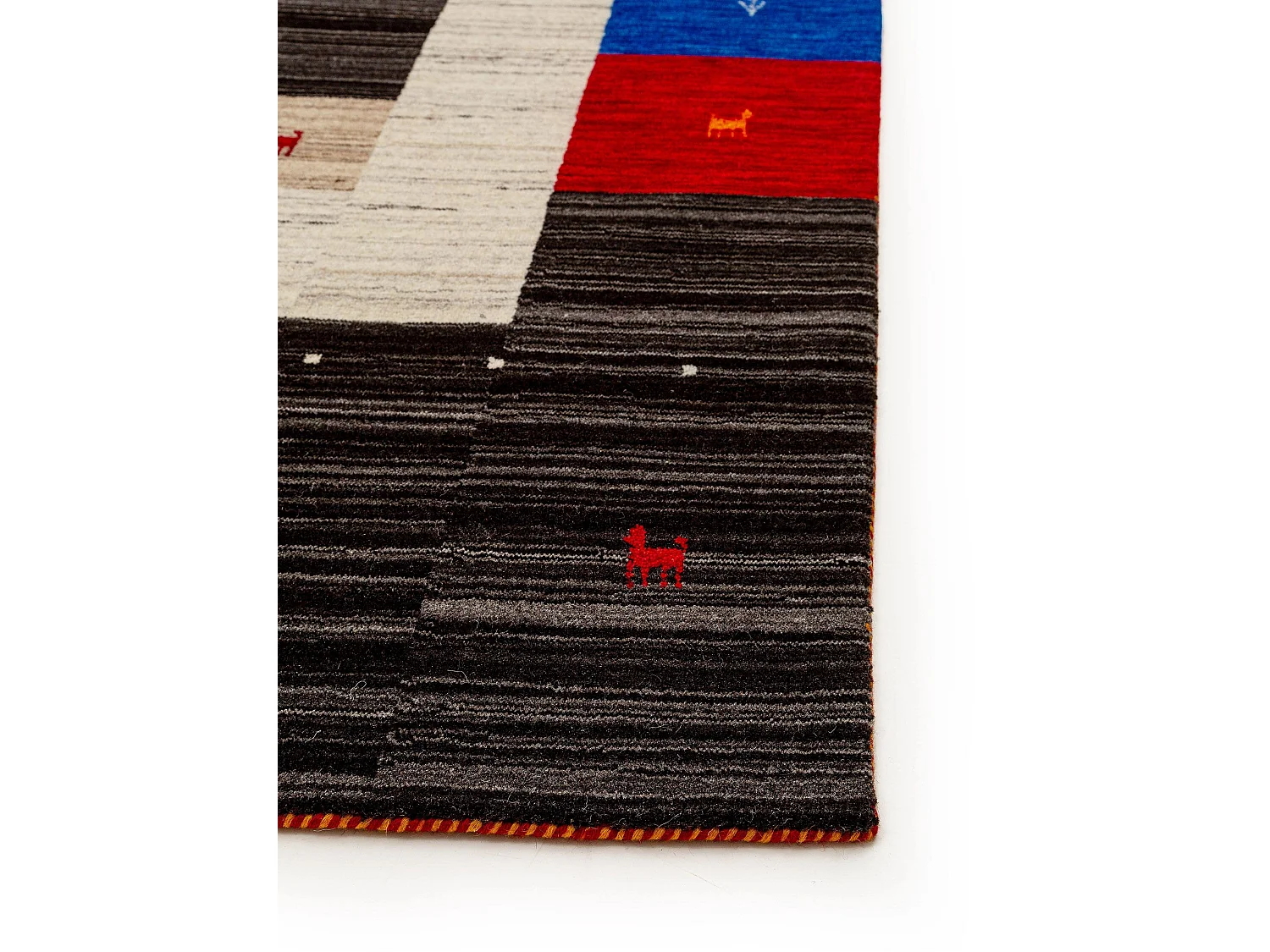 Tapis de laine Jamal Multicouleur 160x230 cm