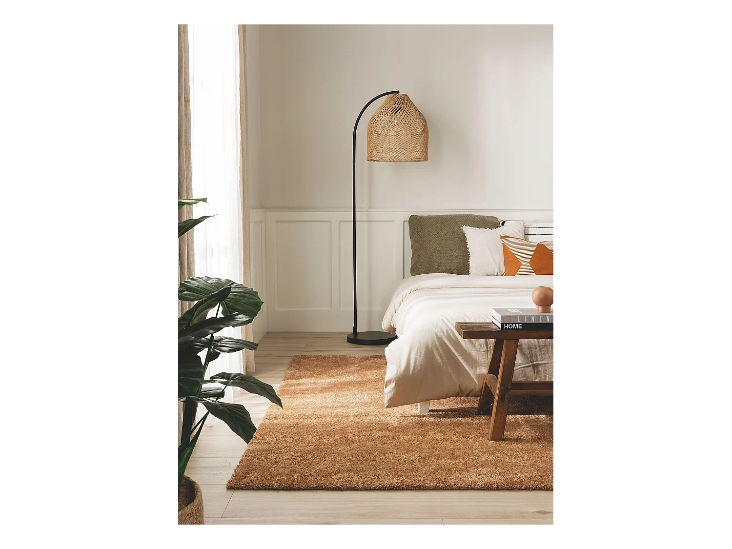 Tapis Tacoma Marron 80x150 cm