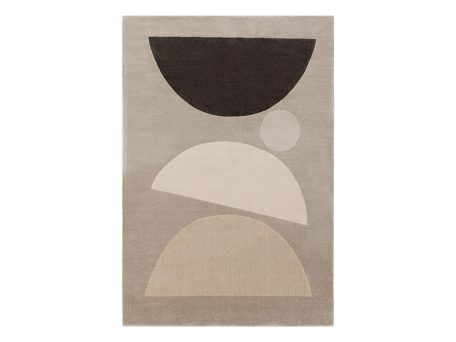 Tapis Ida Crème/Anthracite 160x230 cm