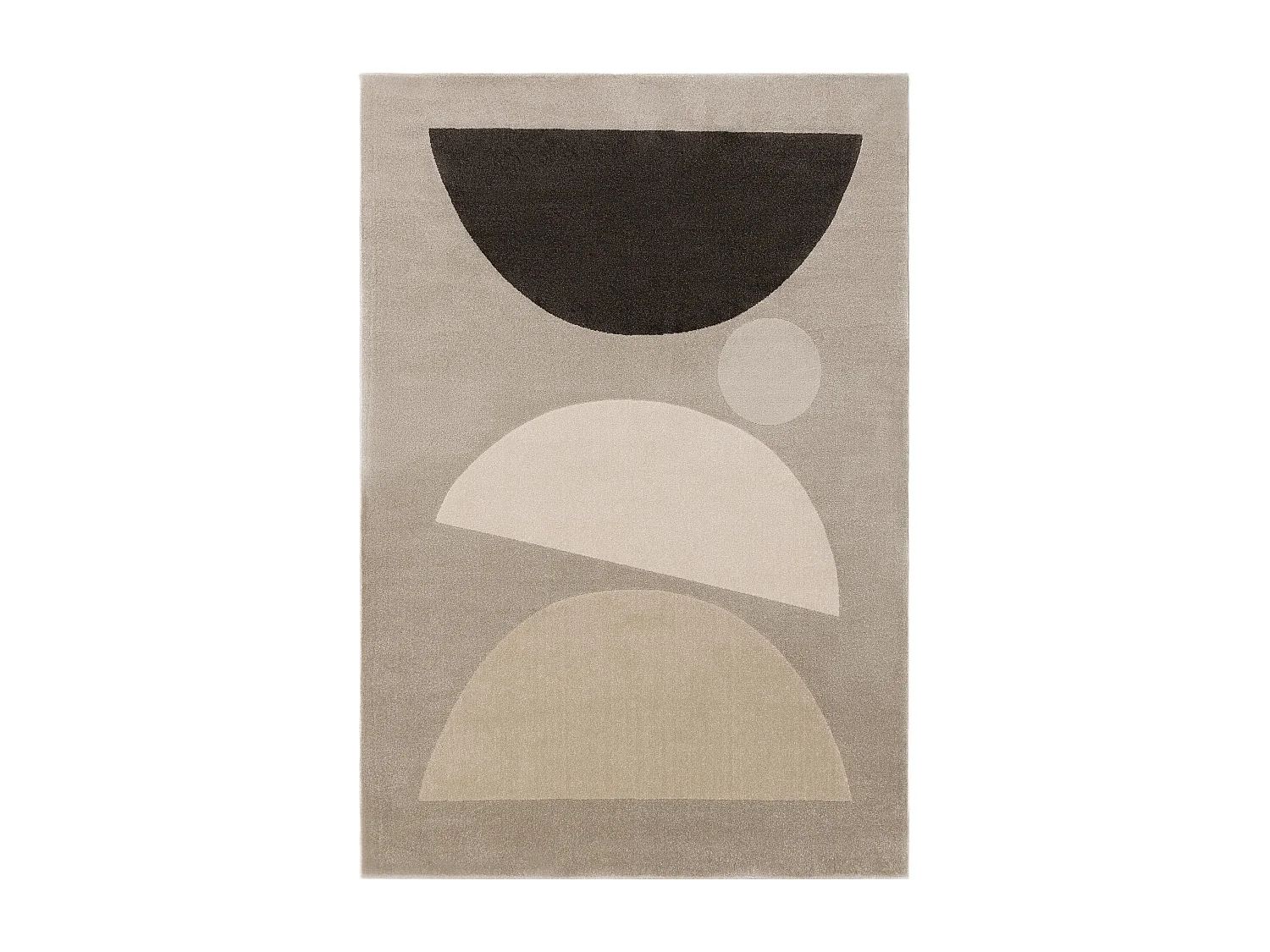 Tapis Ida Crème/Anthracite 160x230 cm