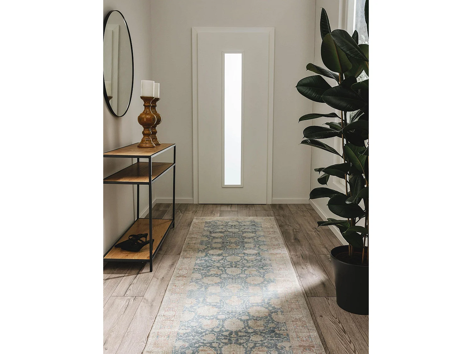 Tapis de couloir Mara Multicouleur 80x240 cm