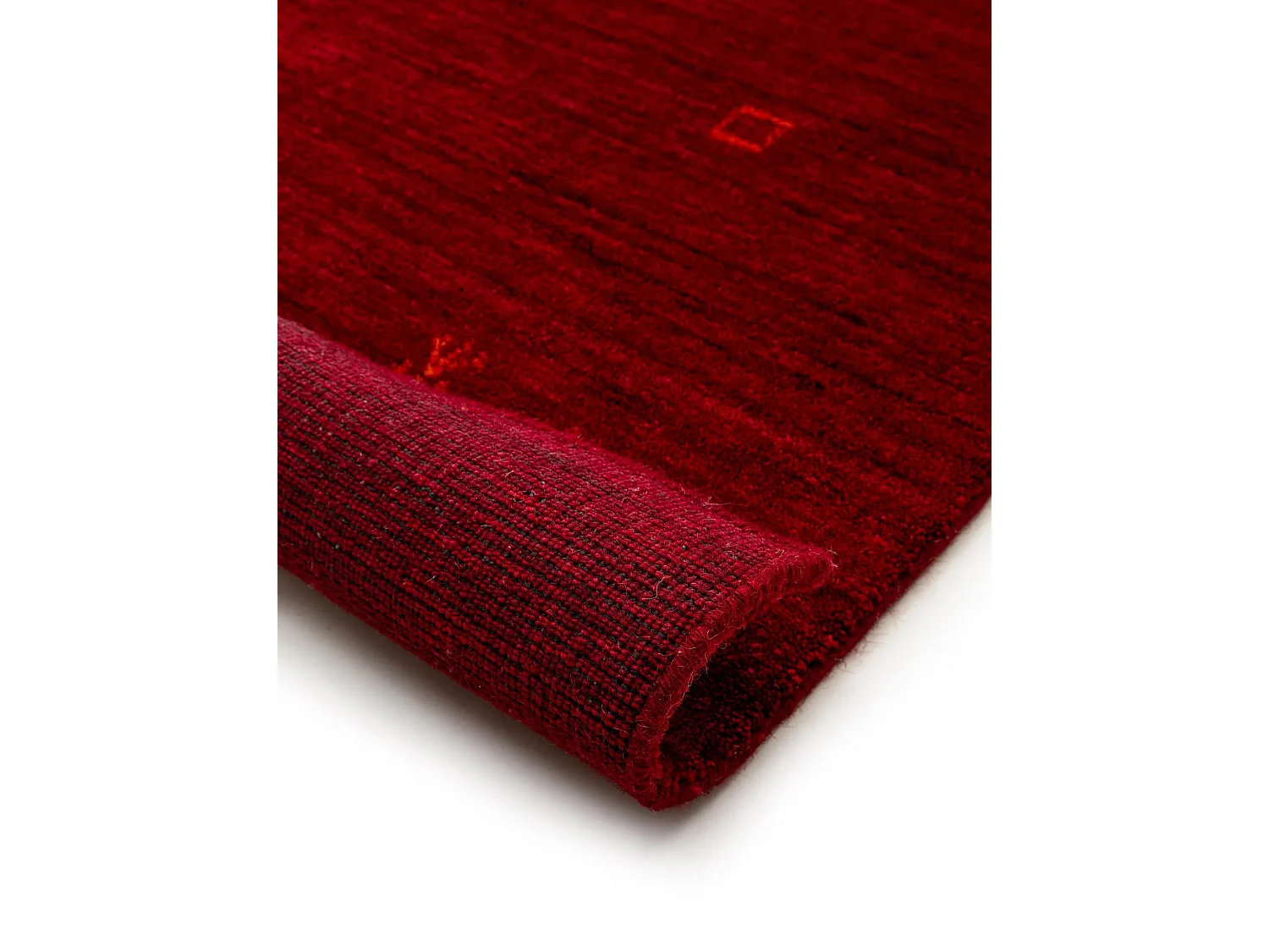 Tapis de laine Jamal Rouge 80x150 cm