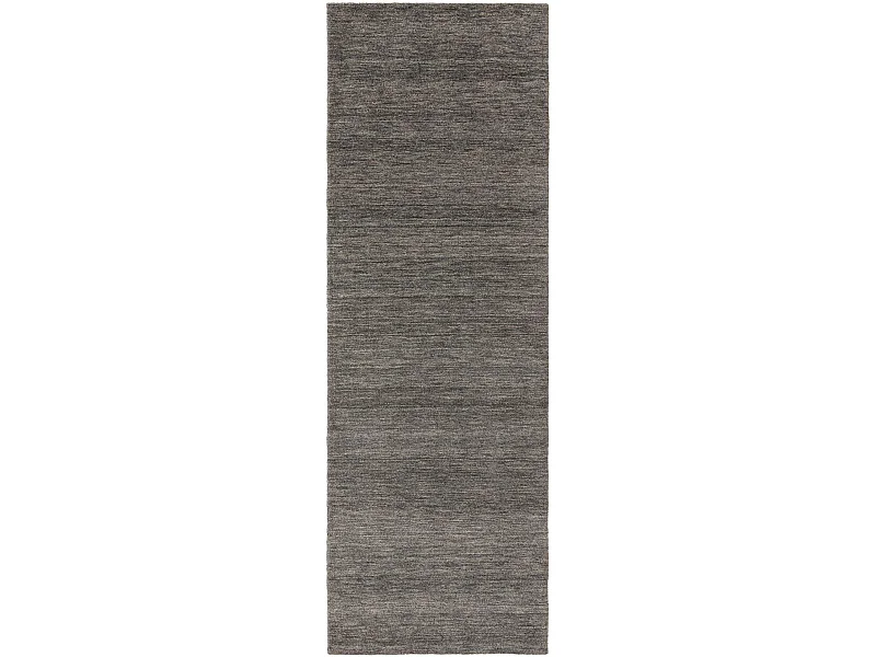 Tapis de couloir en laine Jamal Gris 80x250 cm