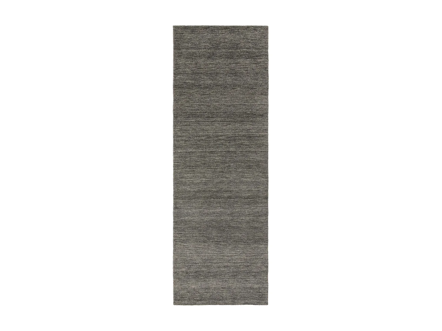 Tapis de couloir en laine Jamal Gris 80x250 cm
