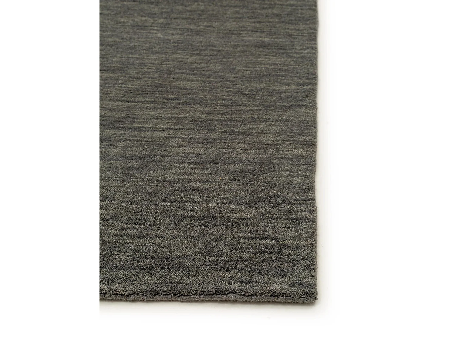 Tapis de couloir en laine Jamal Gris 80x250 cm