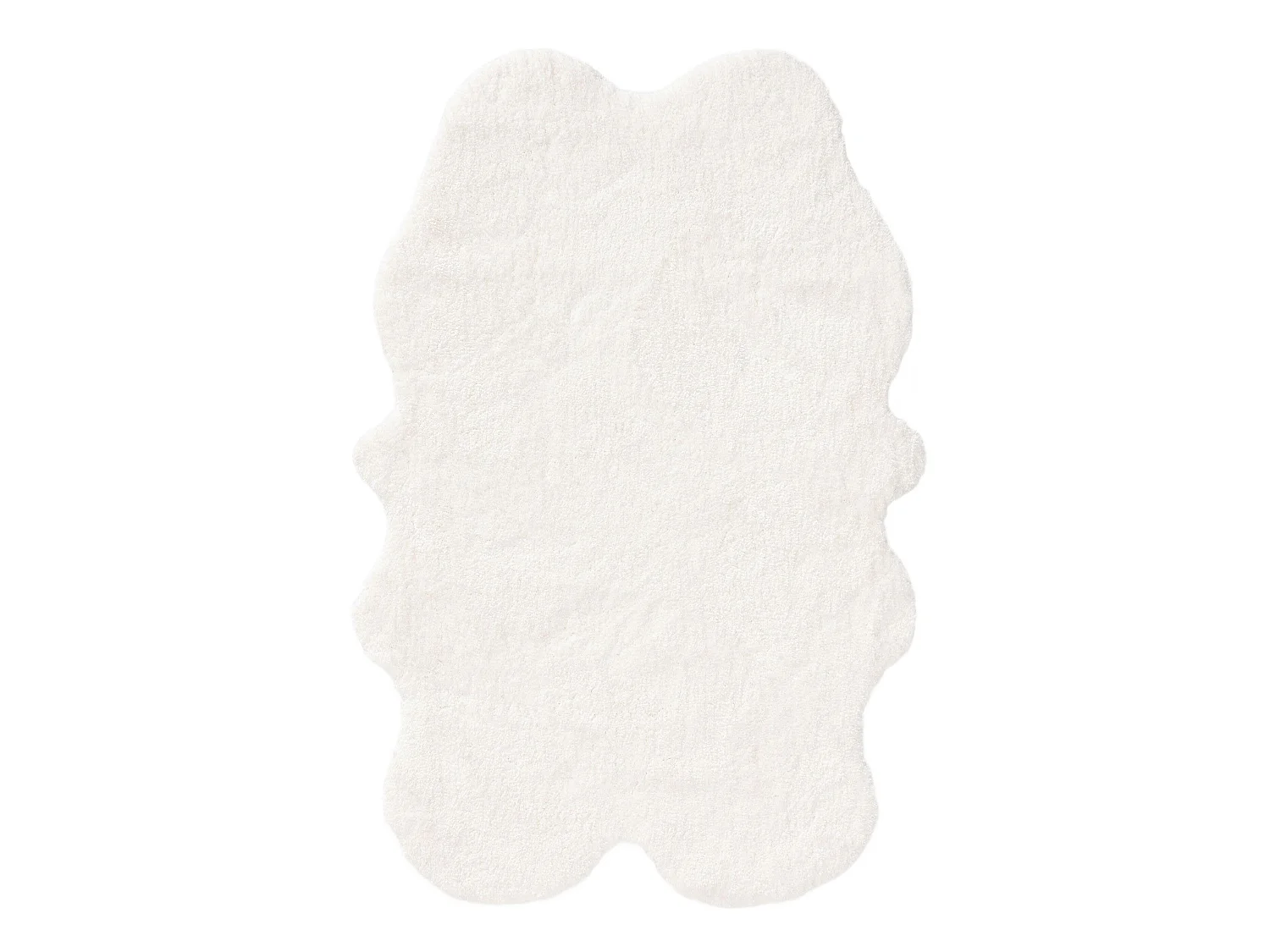 Tapis à poils longs Cloudy Crème 120x180 cm