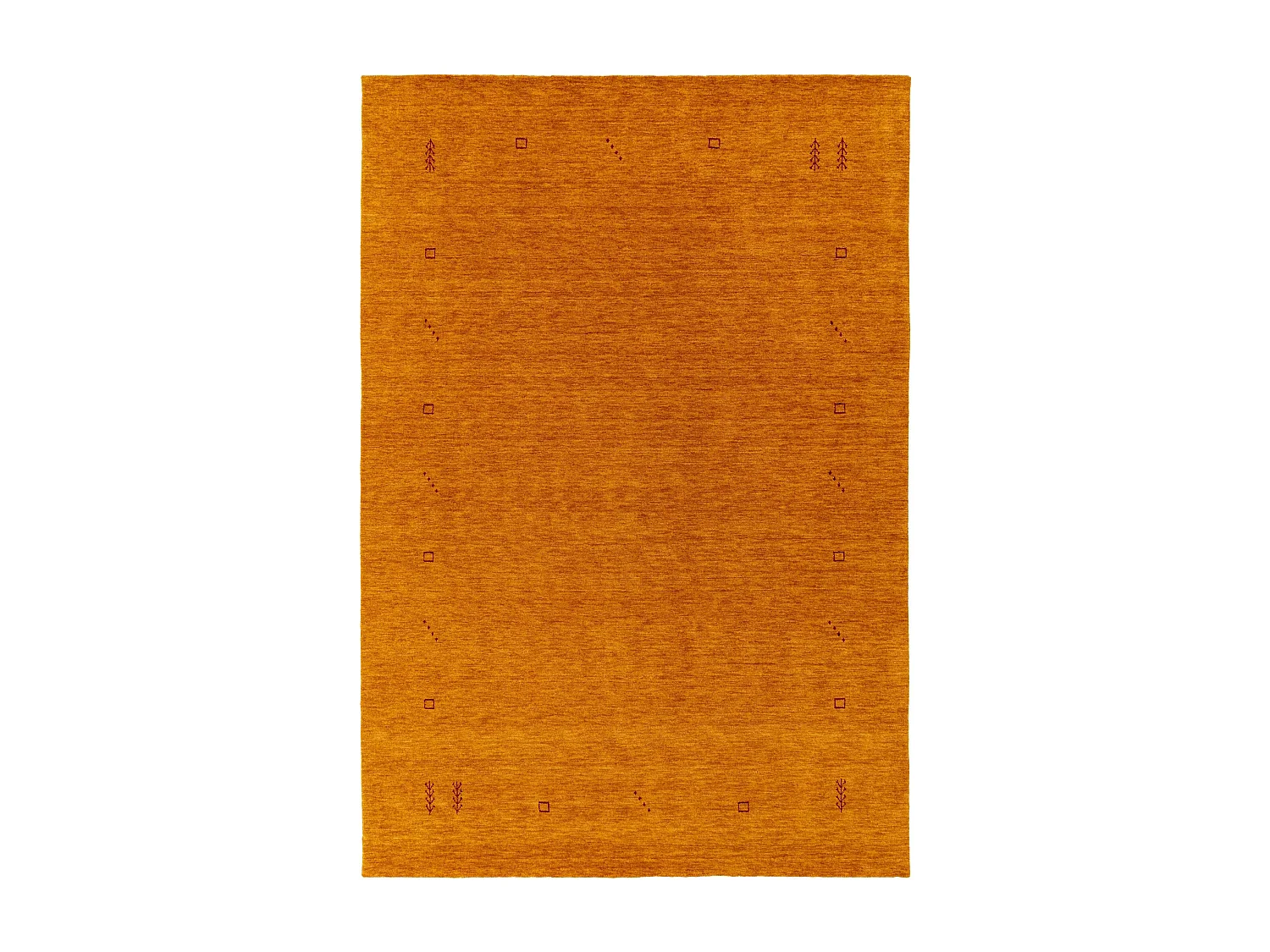Tapis de laine Jamal Jaune 120x170 cm