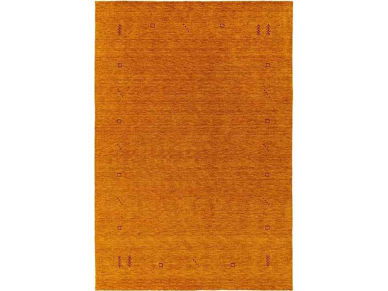 Tapis de laine Jamal Jaune 120x170 cm