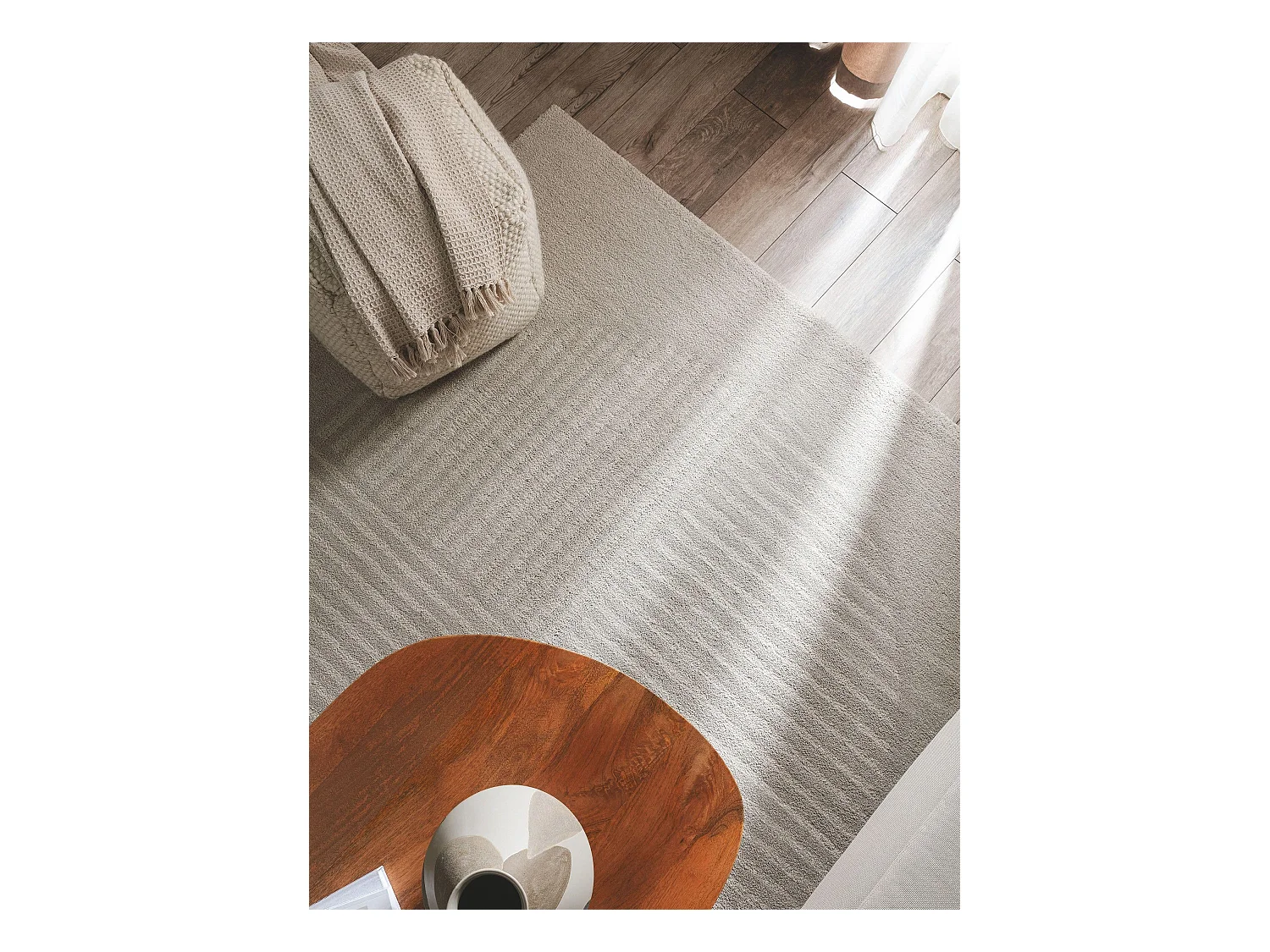 Tapis Tacoma Gris clair 200x290 cm