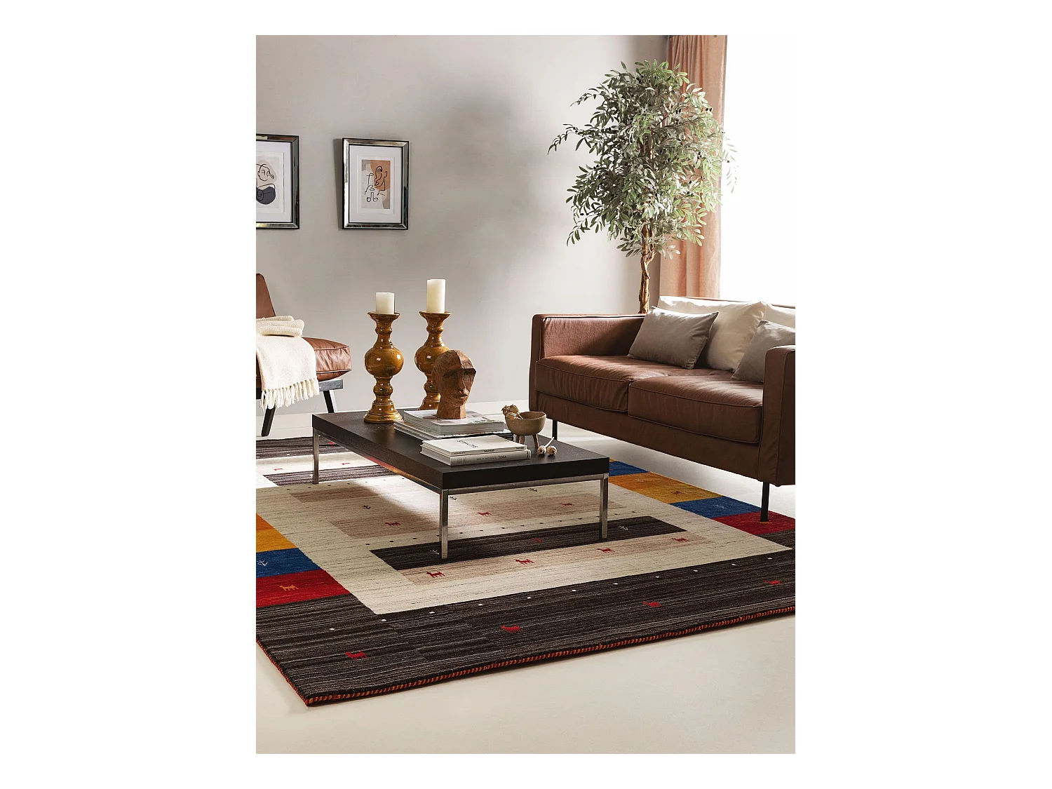 Tapis de laine Jamal Multicouleur 300x400 cm