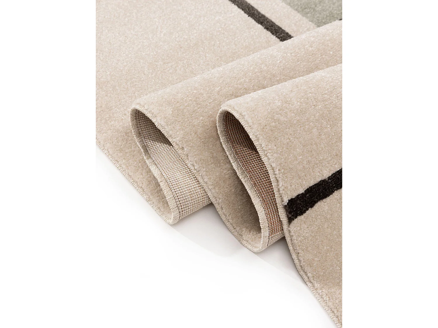 Tapis Ida Crème/Anthracite 80x150 cm