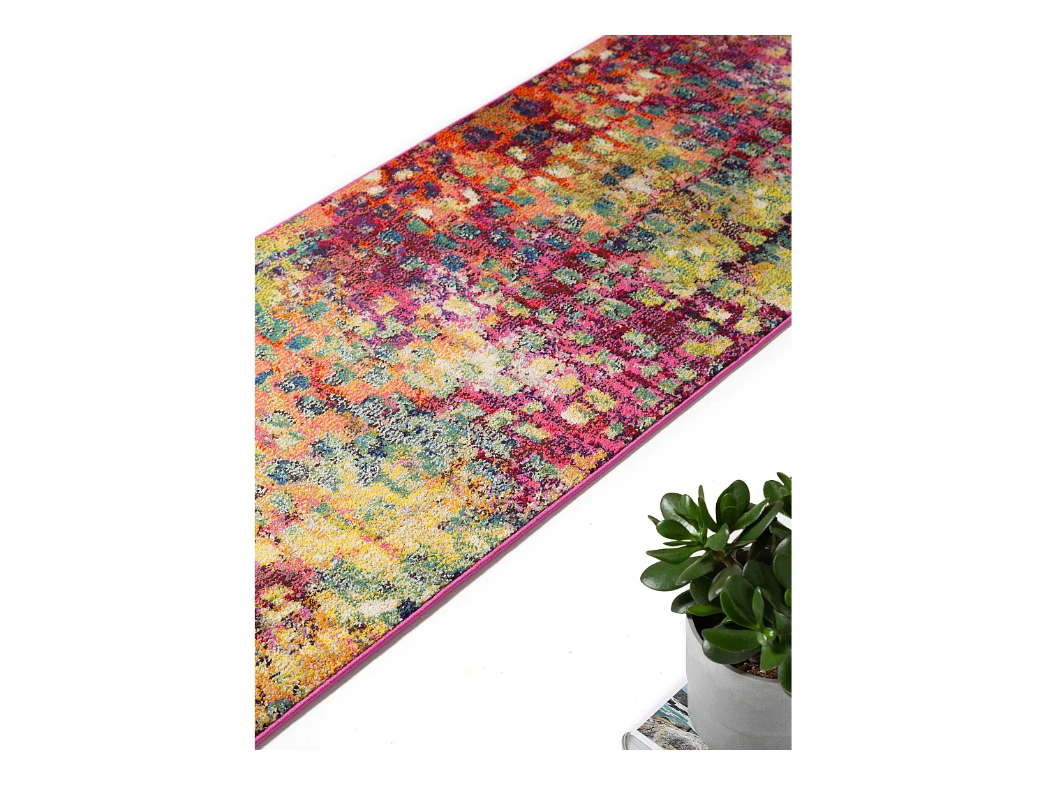 Tapis de couloir Casa Multicouleur 70x240 cm