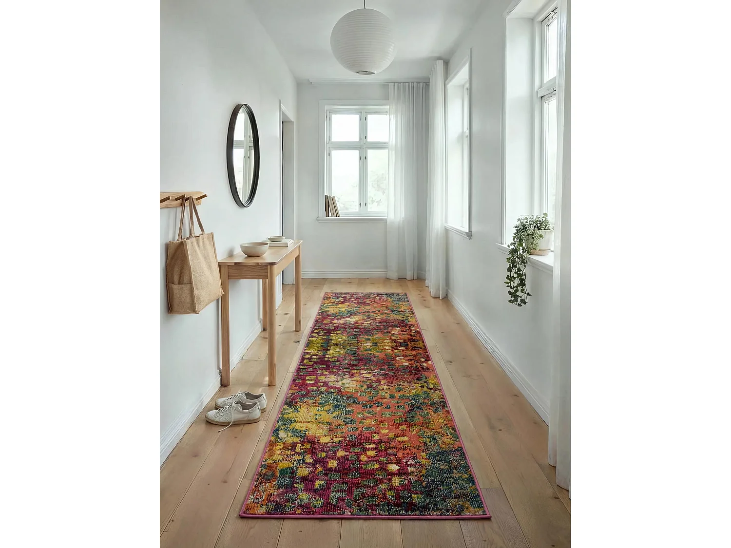 Tapis de couloir Casa Multicouleur 70x240 cm