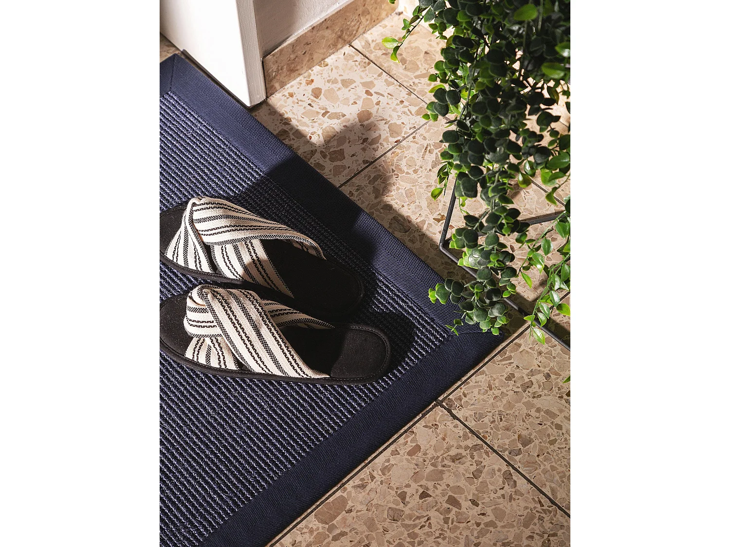 Paillasson Sana Bleu 40x60 cm