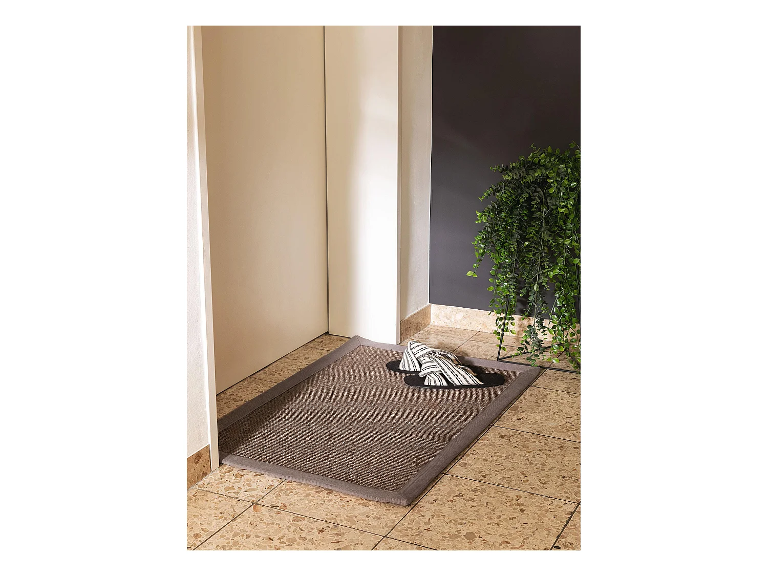 Paillasson Sana Gris 60x90 cm