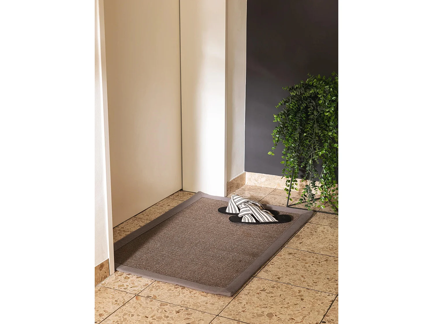 Paillasson Sana Gris 60x90 cm