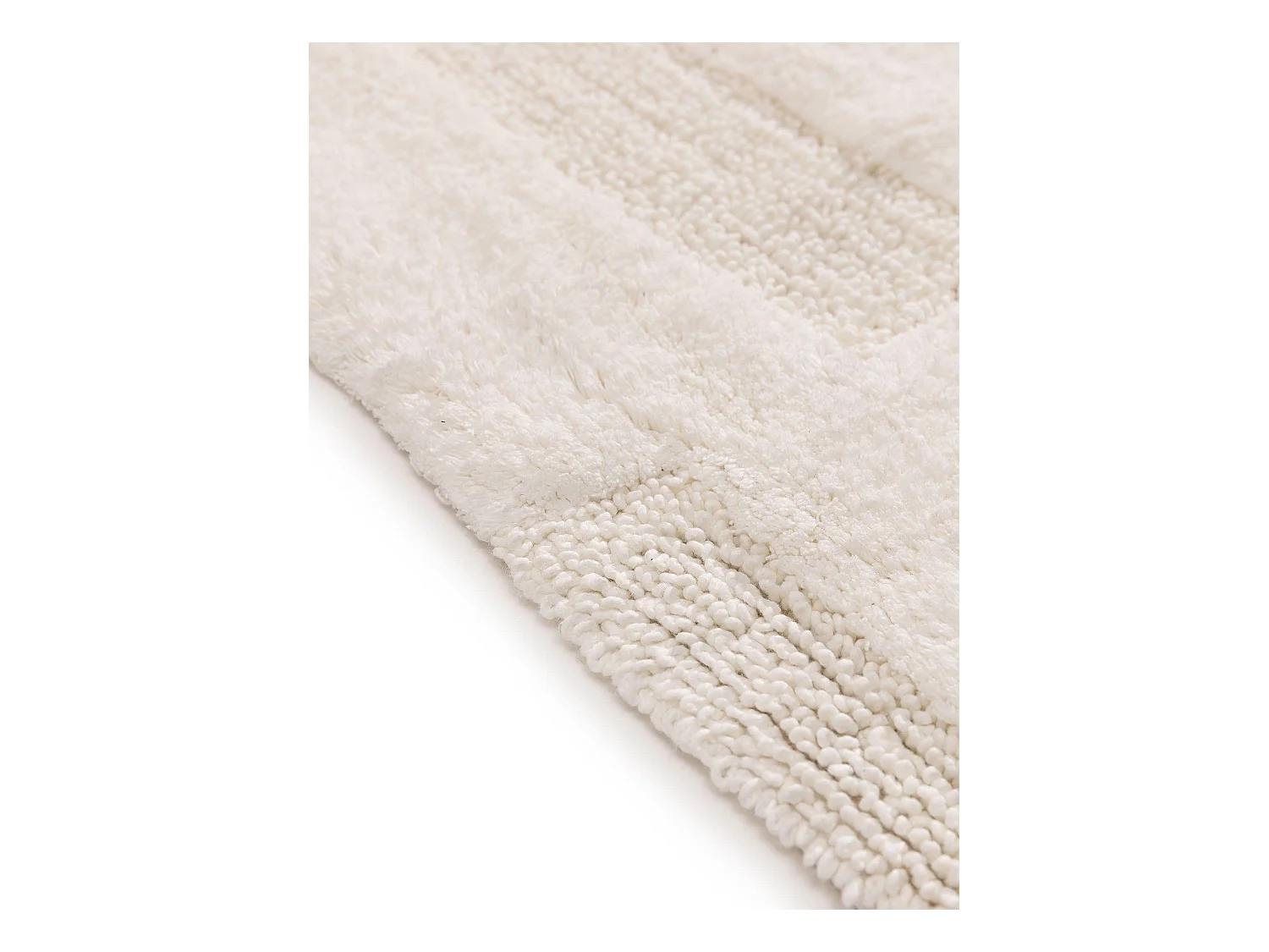 Tapis de Bain Nehir Blanc 80x150 cm