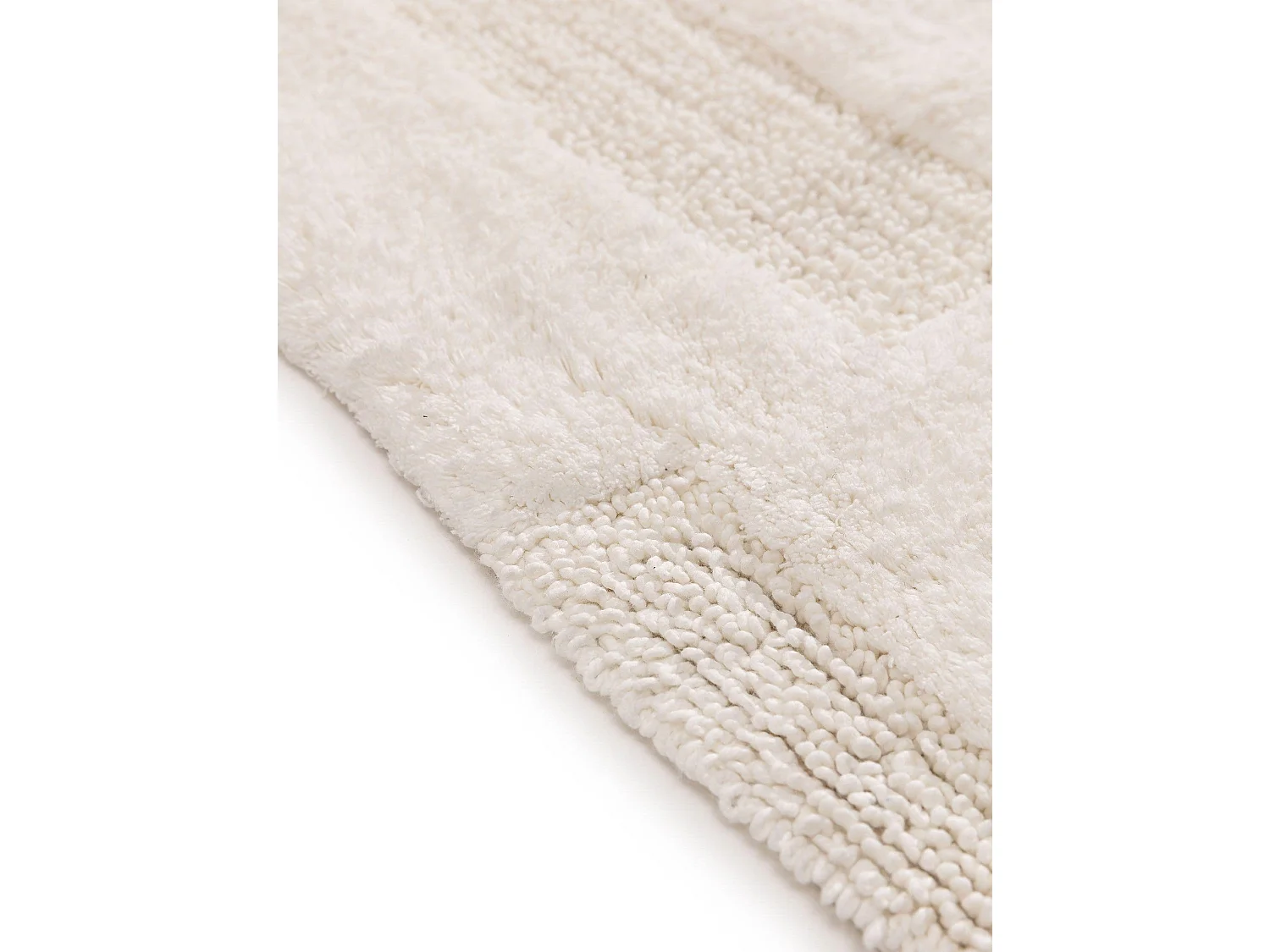Tapis de Bain Nehir Blanc 80x150 cm