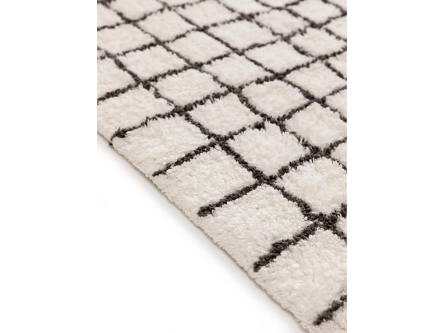 Tapis de Bain Wavu Blanc 60x100 cm
