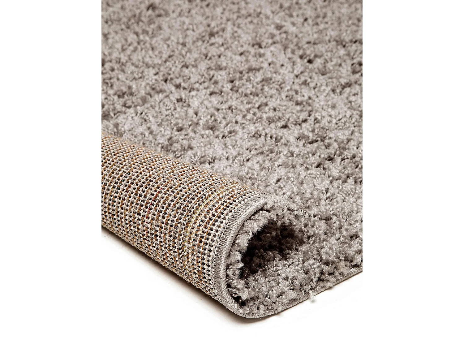 Tapis à poils longs Swirls Gris 80x150 cm