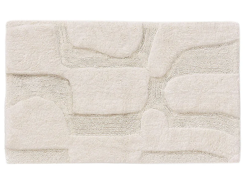 Tapis de Bain Nehir Blanc 70x120 cm