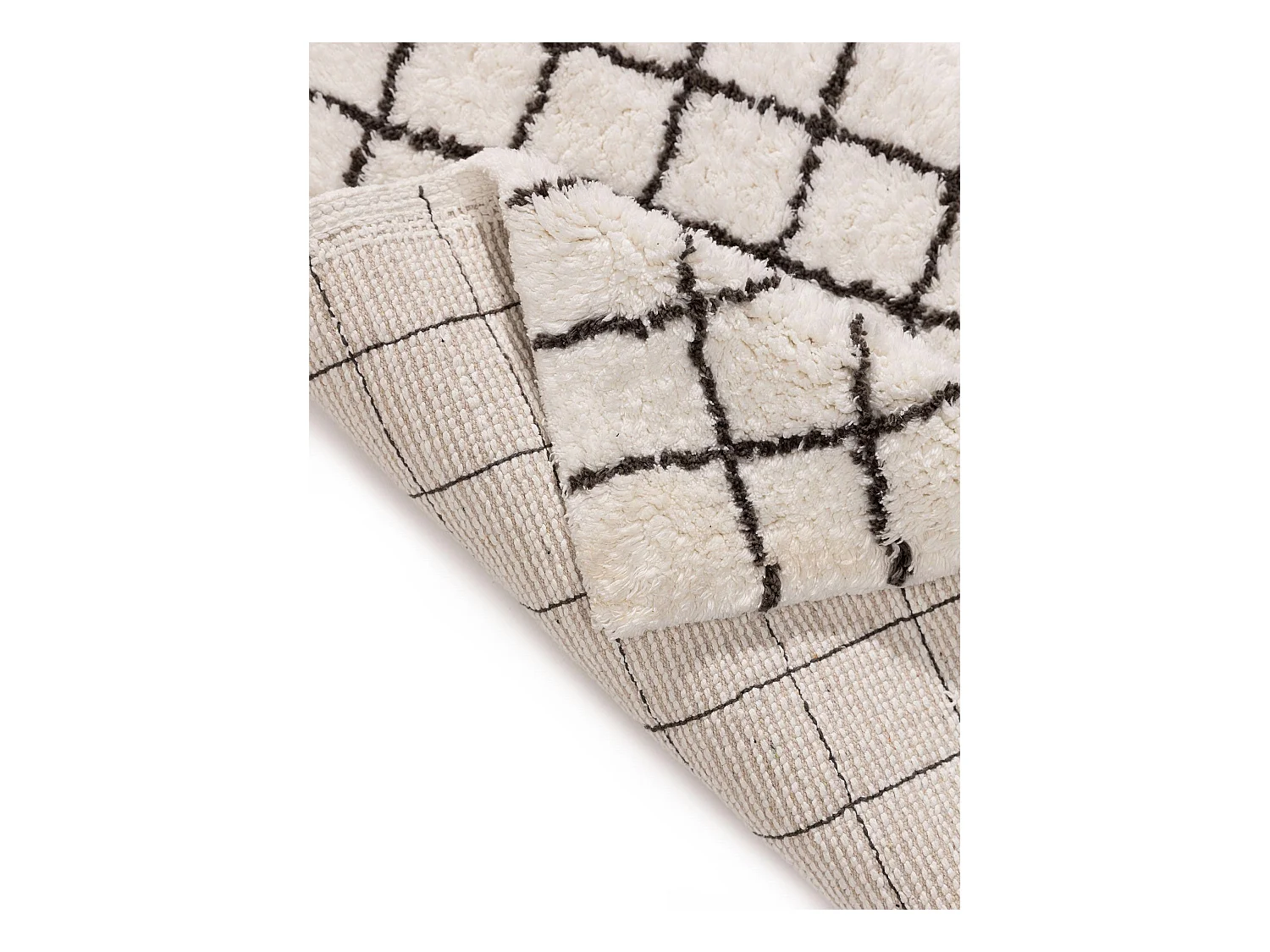 Tapis de Bain Wavu Blanc 70x120 cm